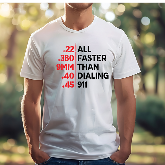 All Faster Than 911  T Shirt