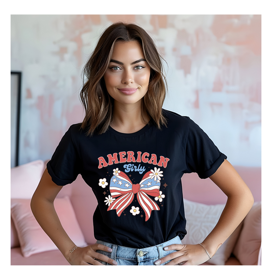 American Girly  T Shirt