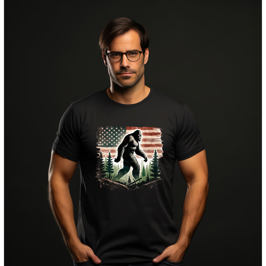 USA Sasquatch T Shirt