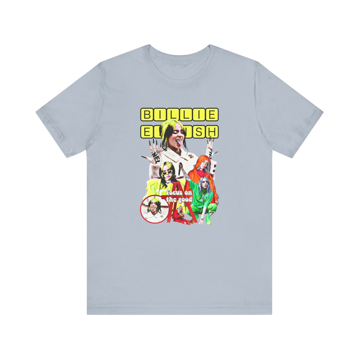 Billie Elish Graphic T Shirt merch