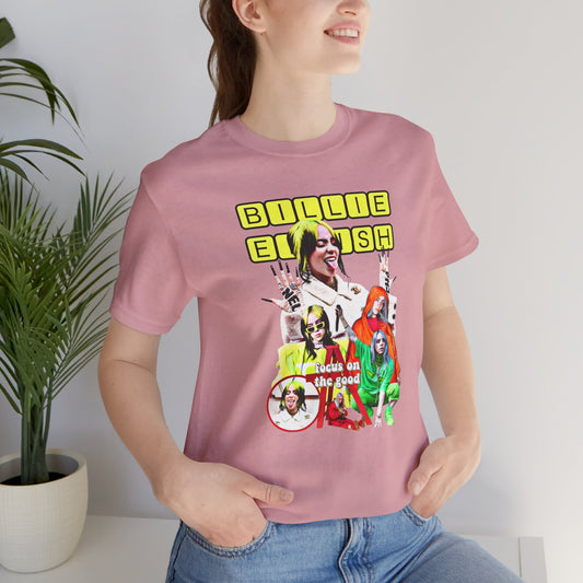 Billie Elish Graphic T Shirt merch