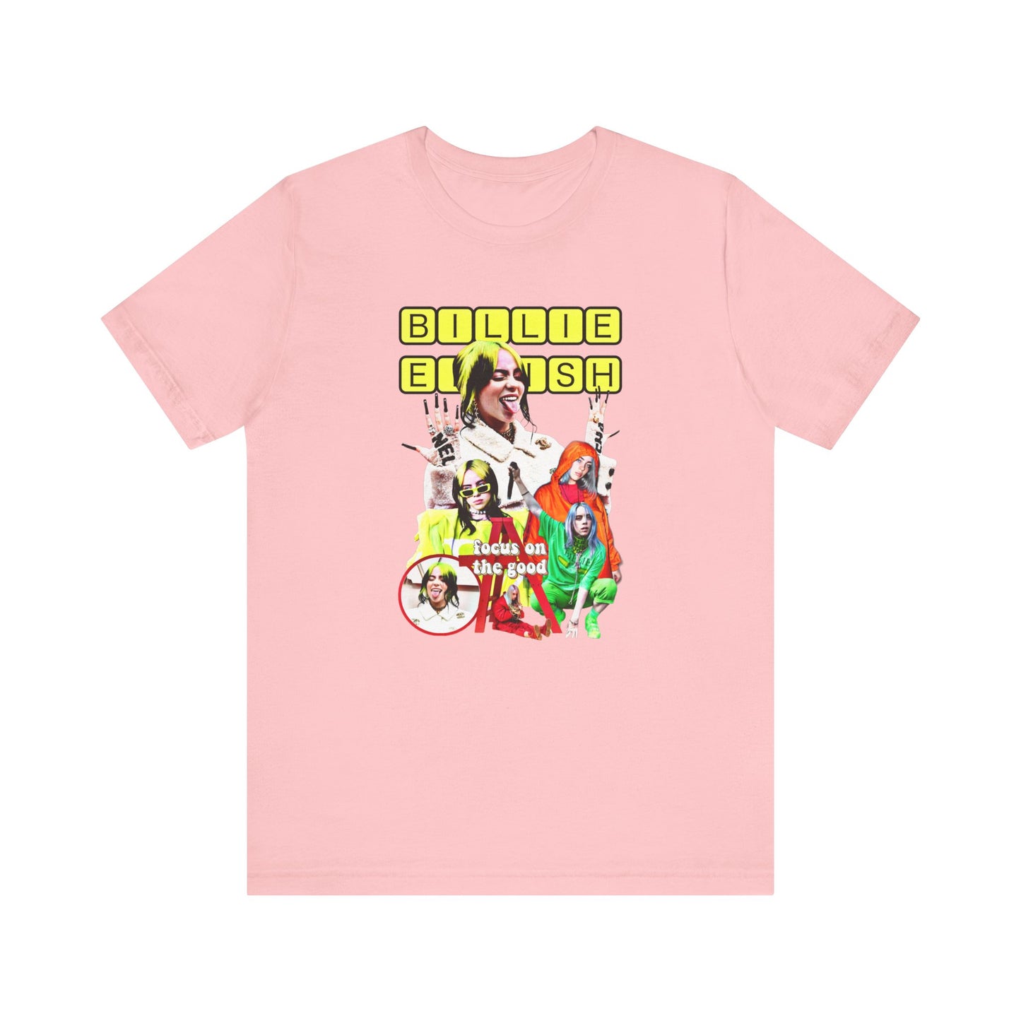 Billie Elish Graphic T Shirt merch