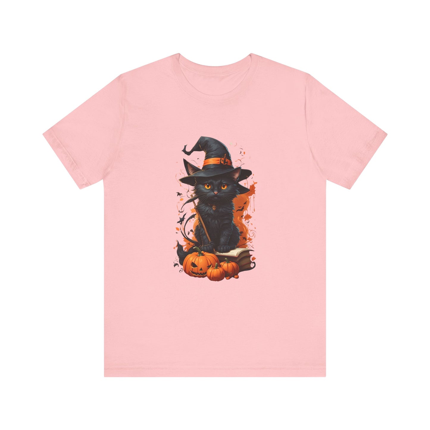 Halloween Black Cat T Shirt