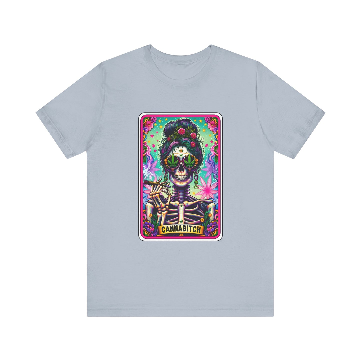 Canna Bitch T shirt Tarot Card