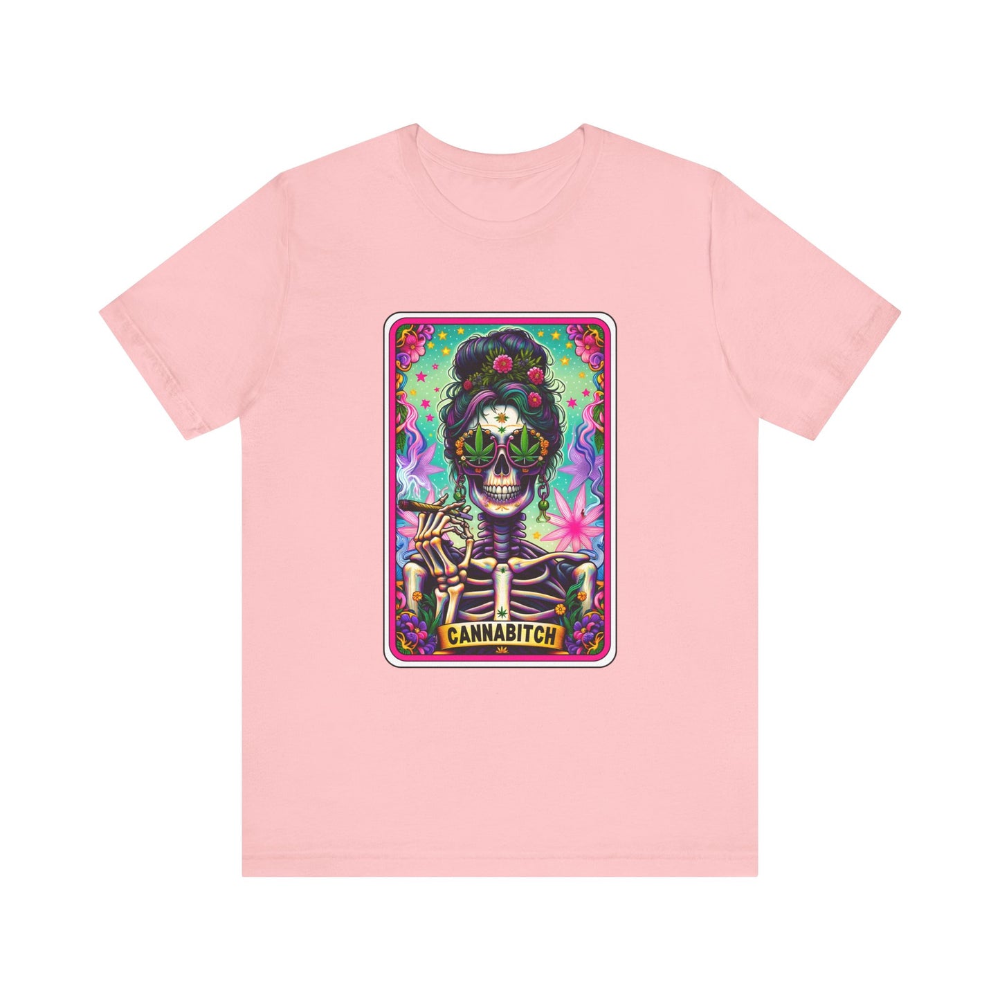 Canna Bitch T shirt Tarot Card