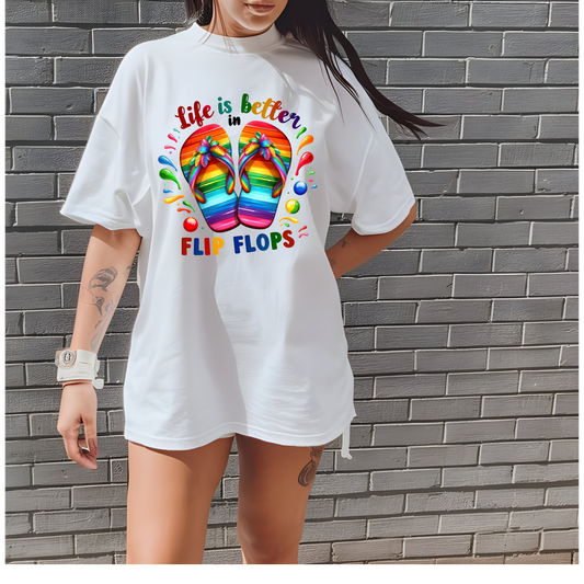Life Is Better in Flip Flops T Shirt