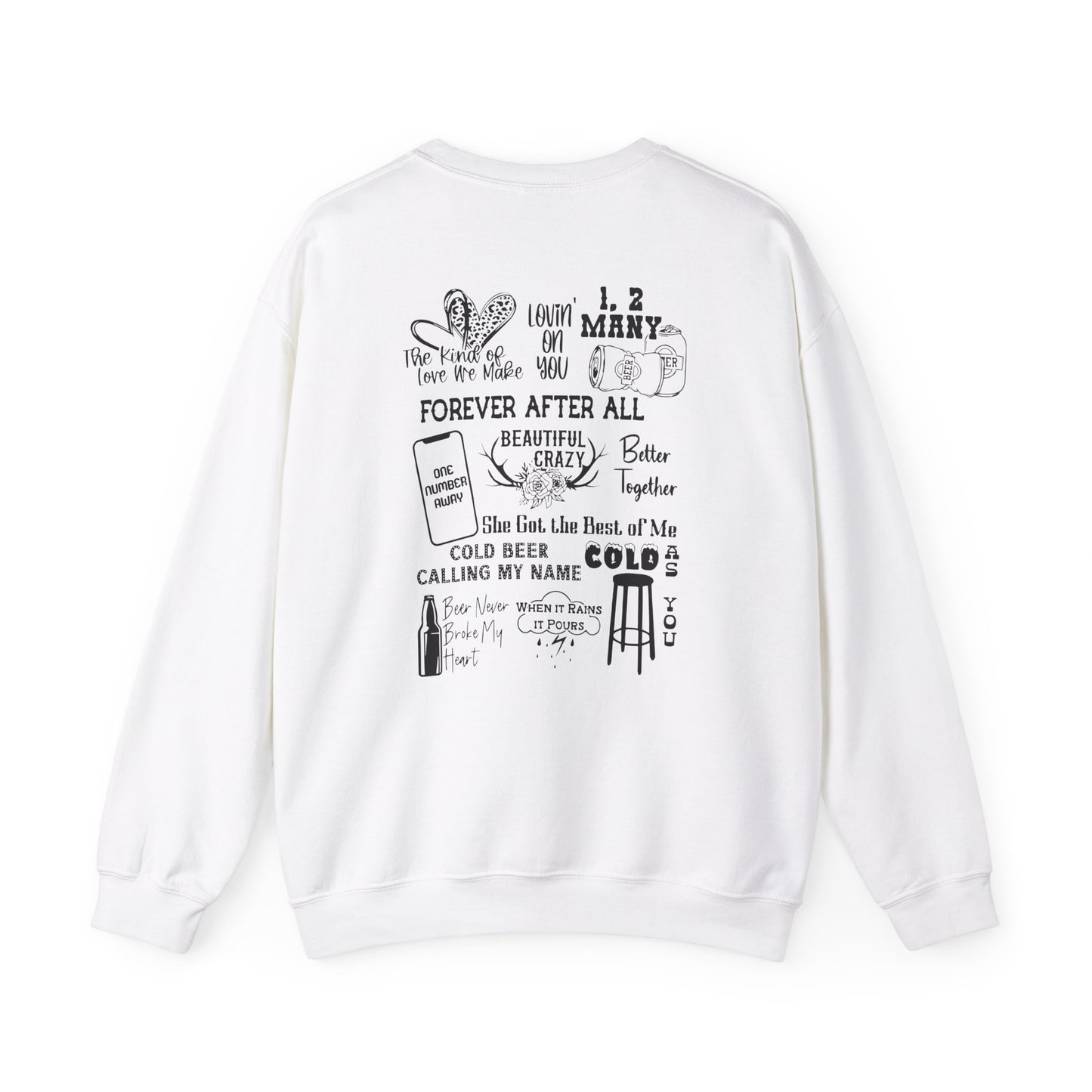 country music artist Crewneck Sweatshirt
