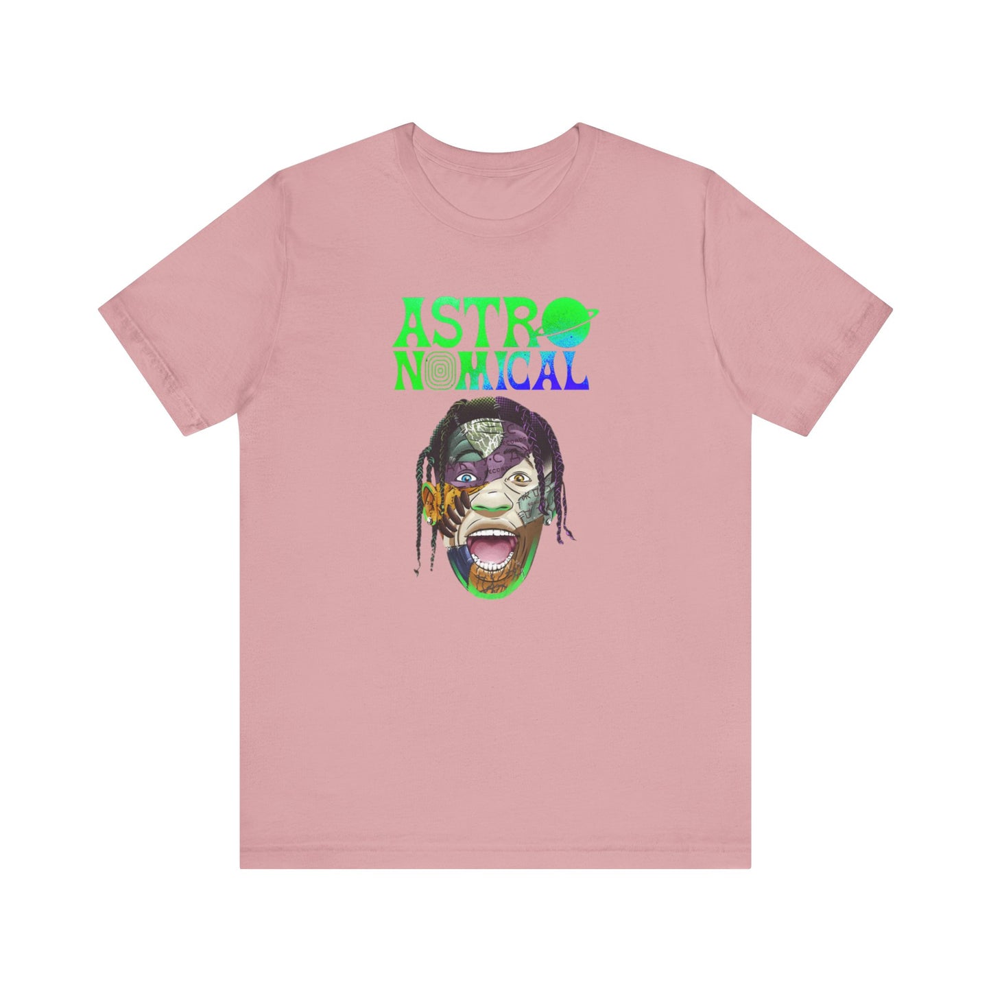 Travis Scott Astronomical Head T Shirt
